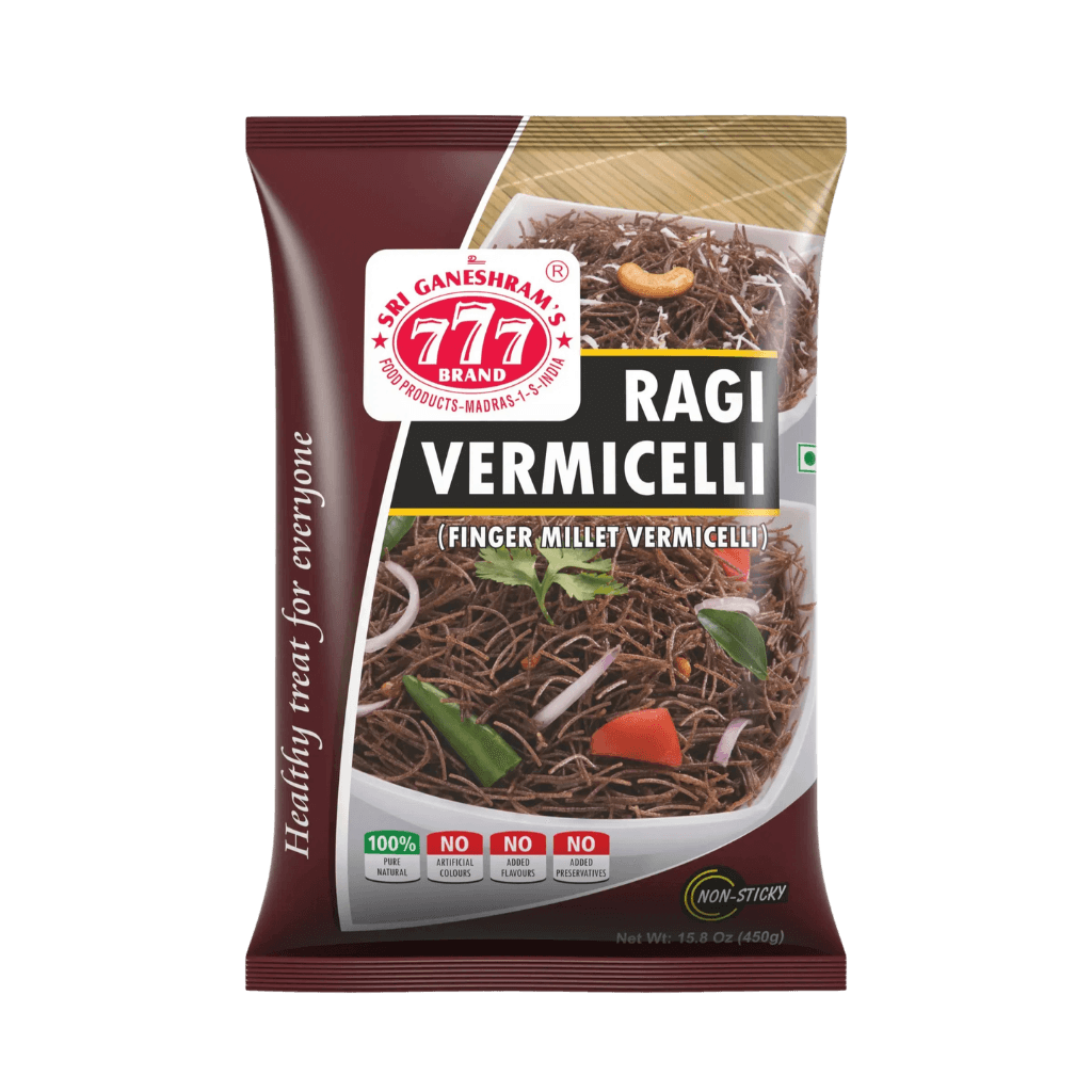 Sri Ganeshram's 777 Ragi Vermicelli 450 g buy online USA