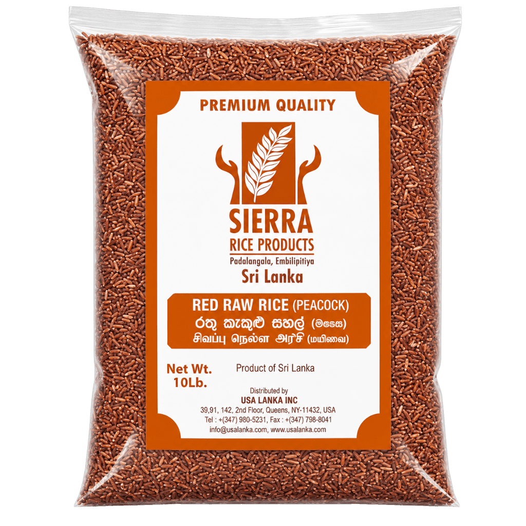 Sierra Red Raw Rice Peacook 10 lb buy online USA