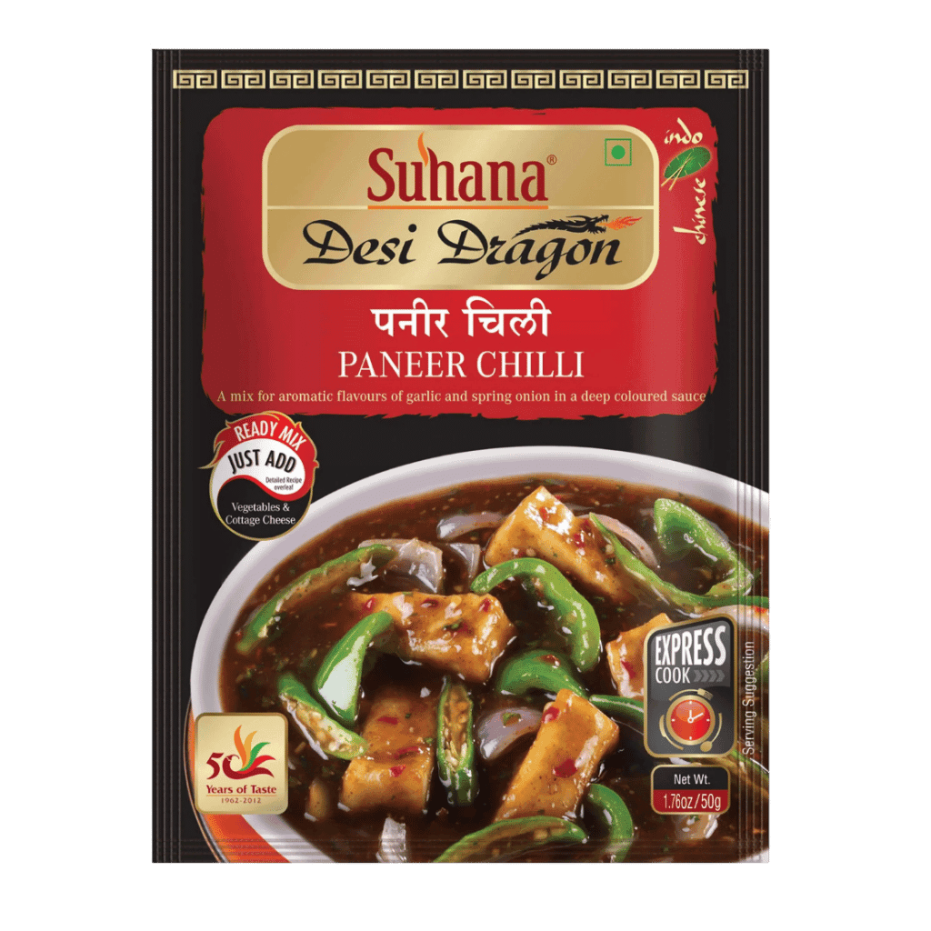 Suhana Paneer Chilli Mix 50 g buy online USA