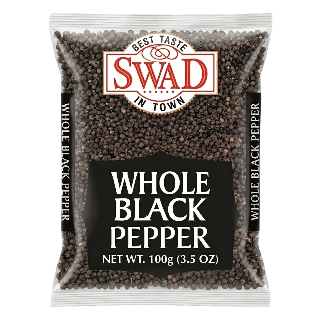 Swad Black Pepper Whole 100 buy online USA