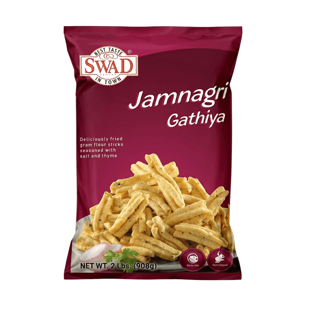 Swad Jamnagri Gathiya 2 lb buy online USA