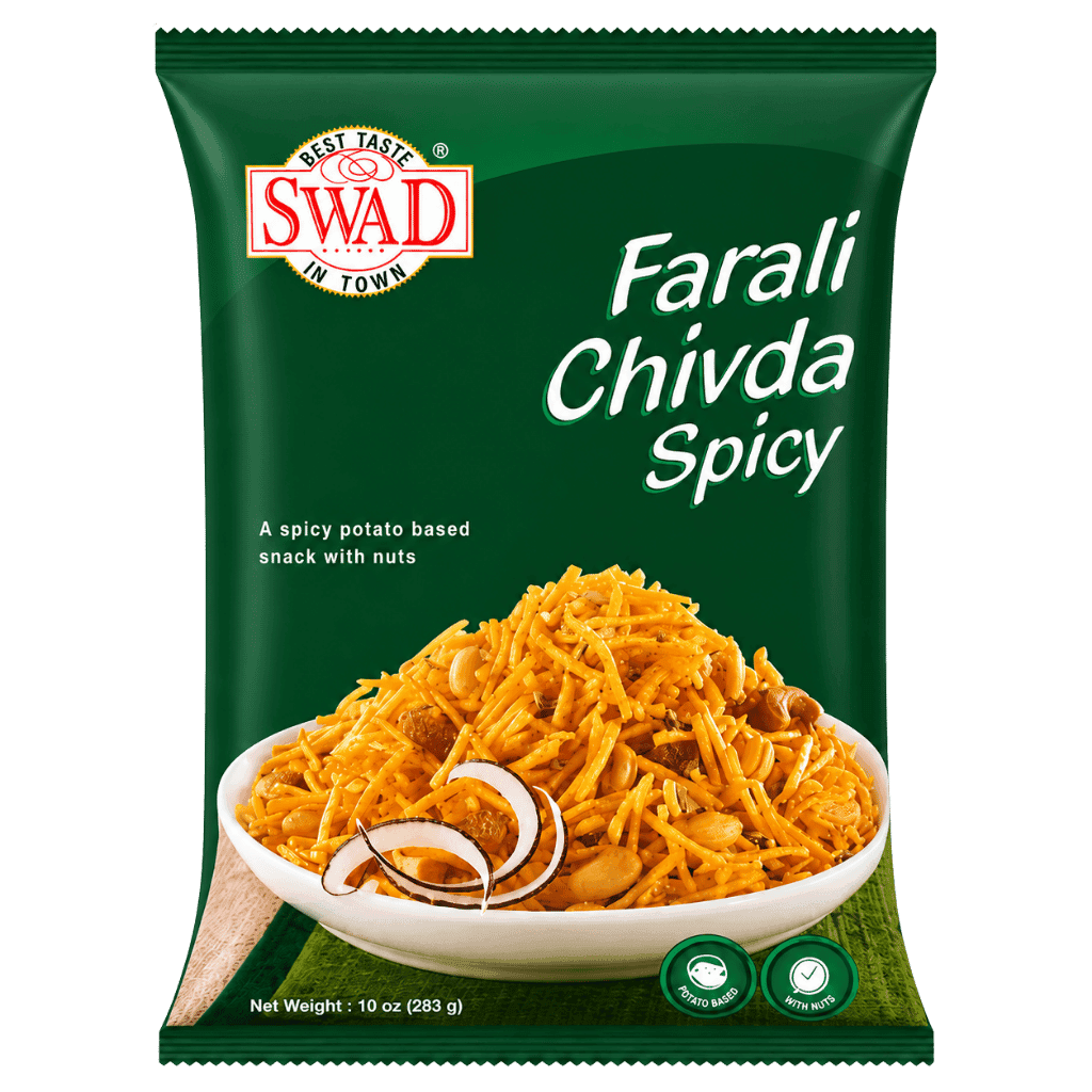 Swad Farali Chivda Spicy 10 oz buy online USA