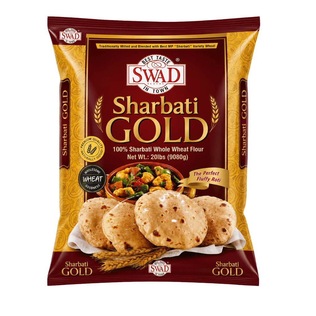 Swad Swad Sharbati Gold Atta 20 lb buy online USA