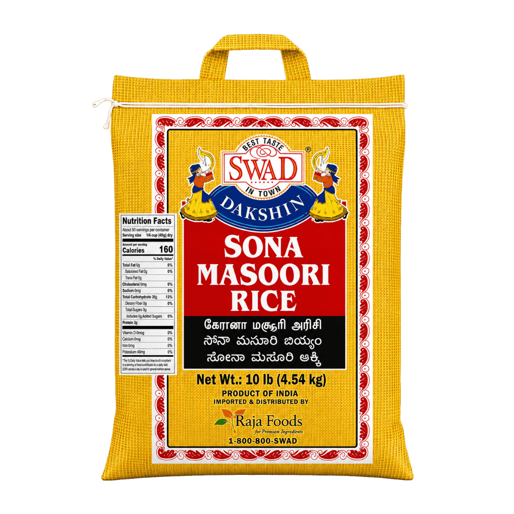 Swad Sona Masoori Rice 10 lb buy online USA