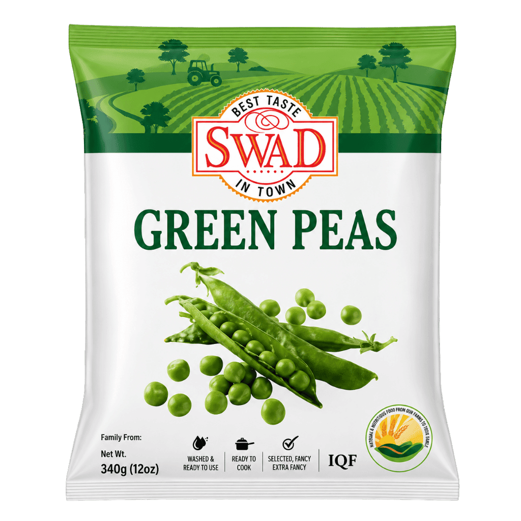 Swad Green Peas 340 g buy online USA