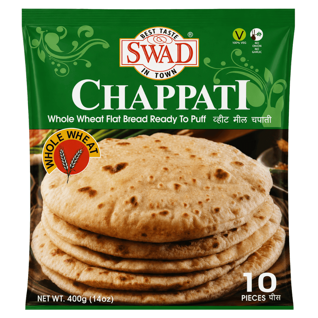 Swad Chappati Whole Wheat 10 pcs buy online USA