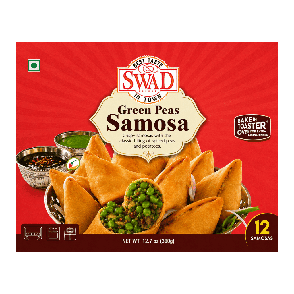 Swad Green Peas Samosa 12 pcs buy online USA