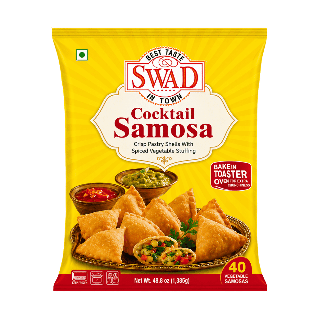 Swad Cocktail Samosa 40 pcs buy online USA