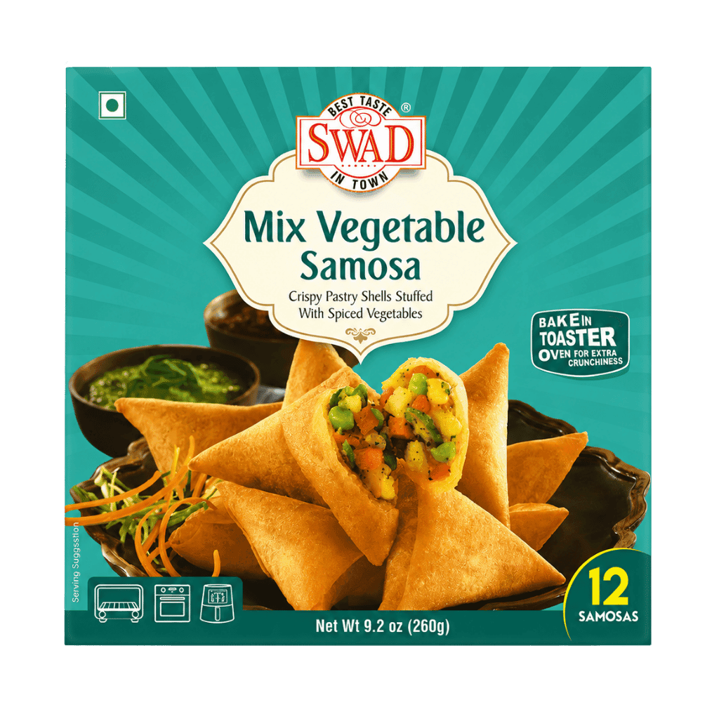 Swad Mix Vegetable Samosa 12 pcs buy online USA