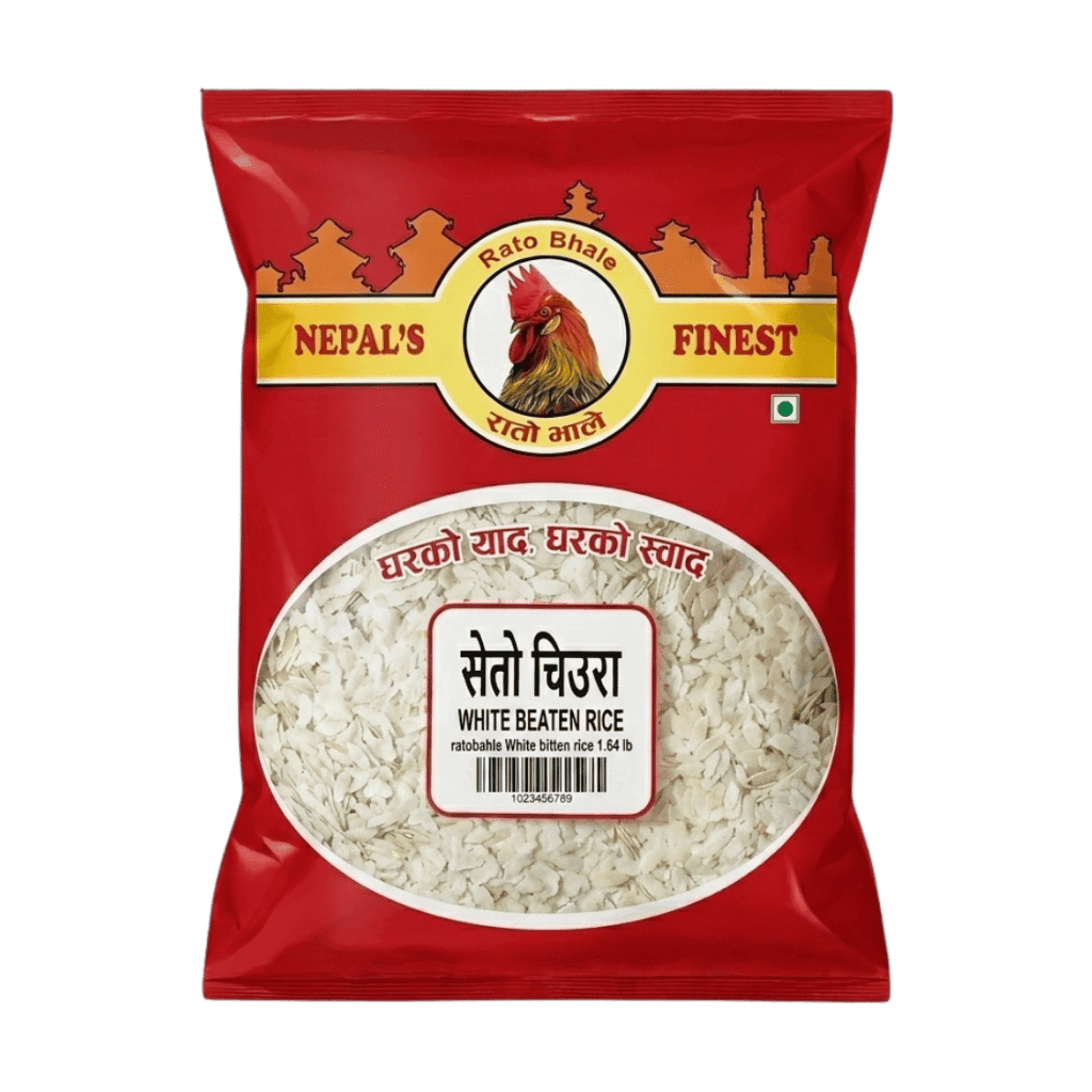 Rato bhale White Beaten Rice 1.64 lb buy online USA