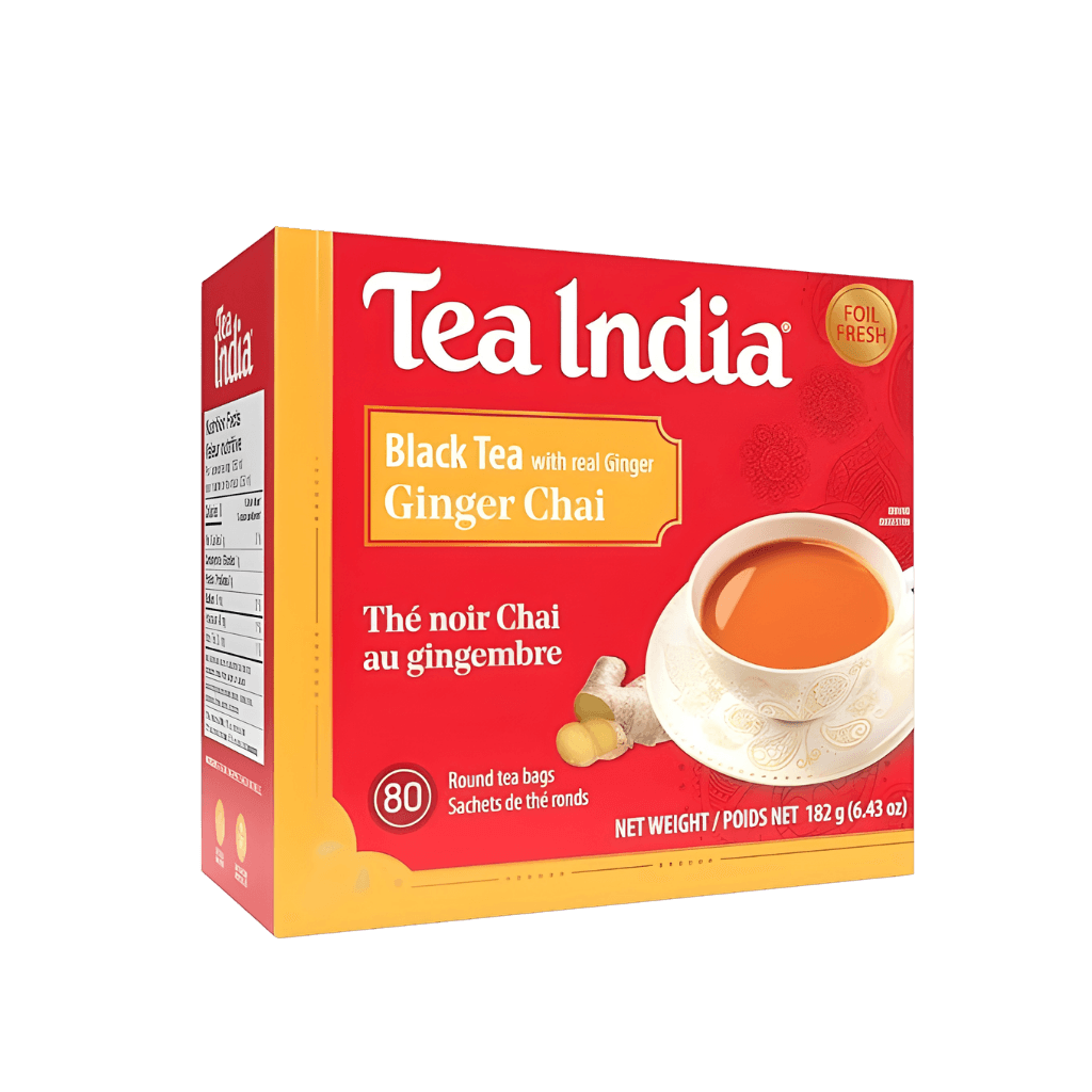 Tea India Ginger Chai 80 bags buy online USA