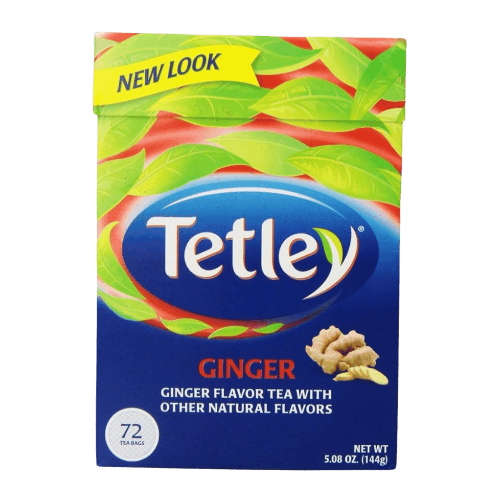 Tetley Ginger Black Tea 72 bags buy online USA