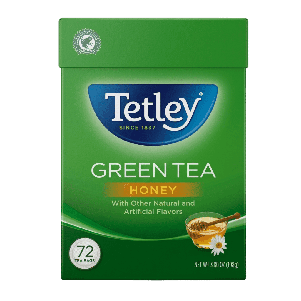 Tetley Honey Green Tea 72 bags buy online USA