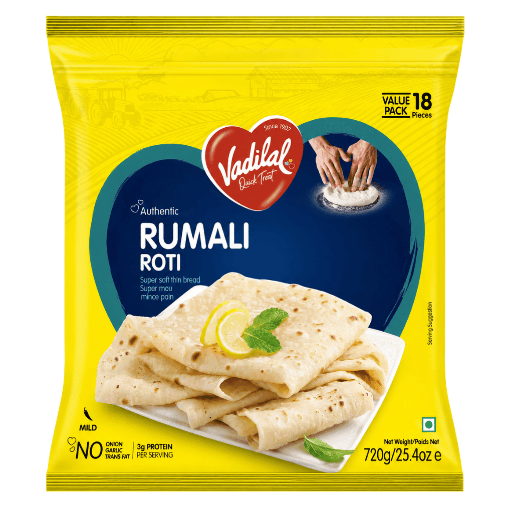 Vadilal Rumali Roti 18 pcs buy online USA