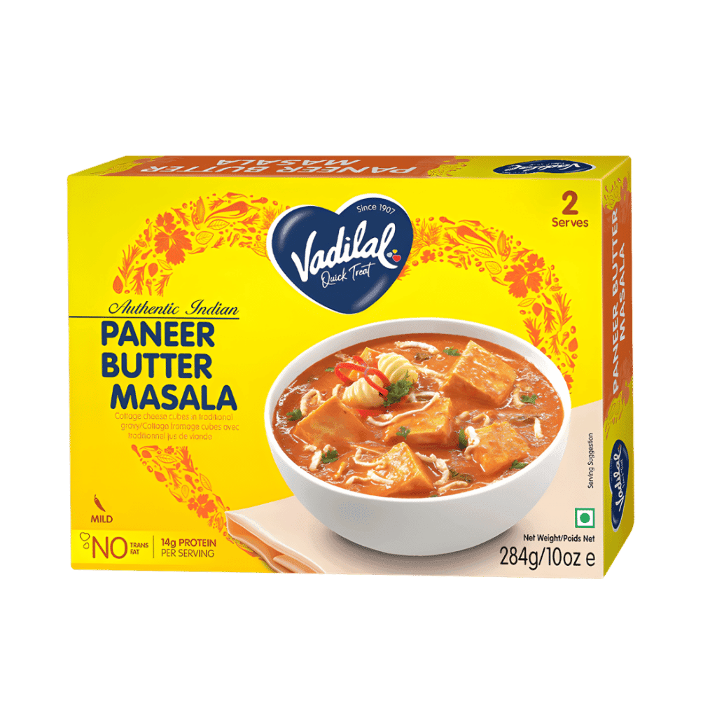 Vadilal Paneer Butter Masala 284 g buy online USA