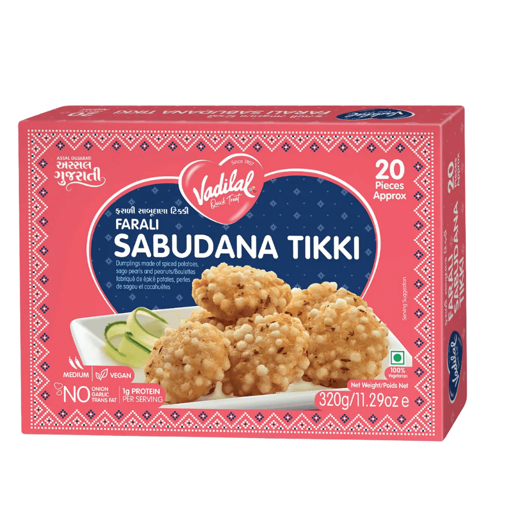 Vadilal Farali Sabudana Tikki 20 pcs buy online USA