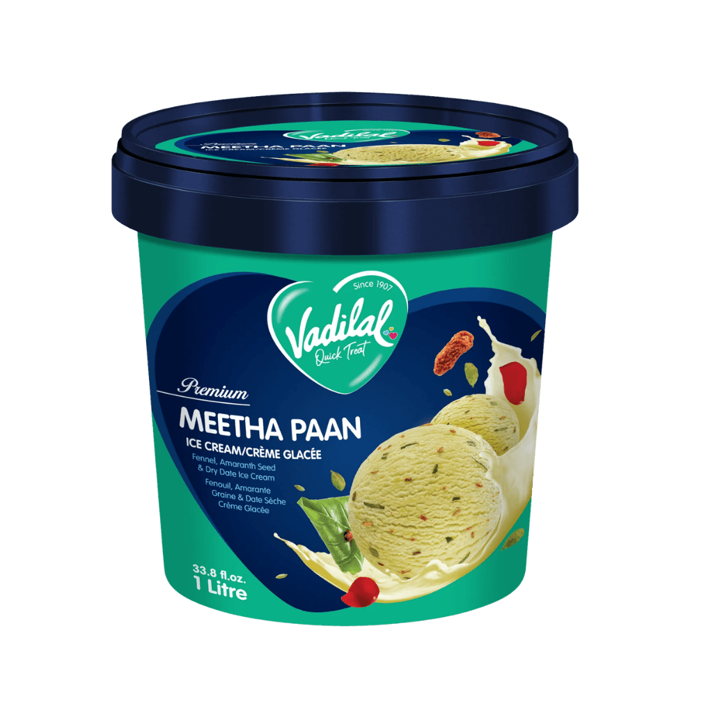 Vadilal Metha Pan Ice Cream 1 ltr buy online USA