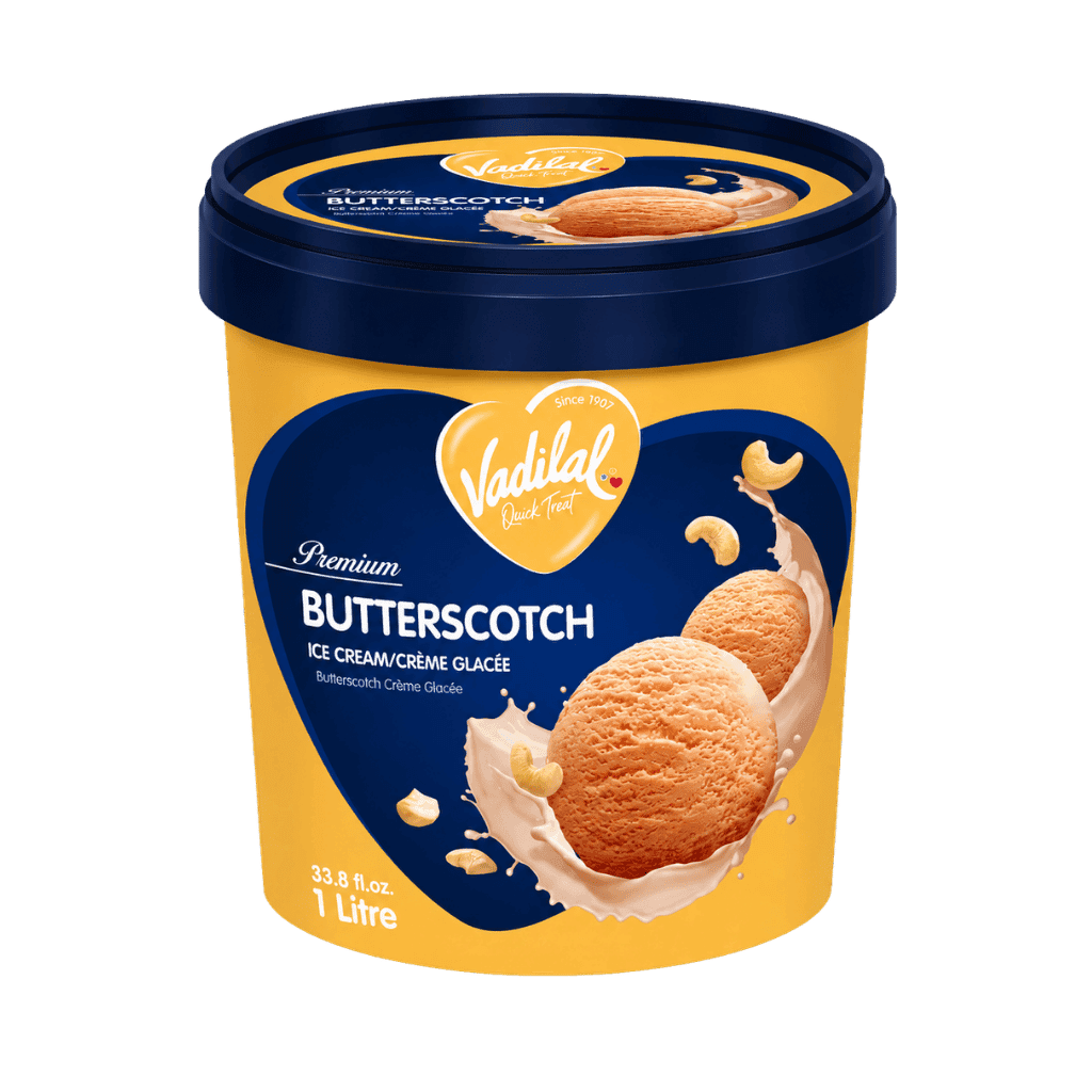Vadilal Butterscotch Icecream 1 ltr buy online USA