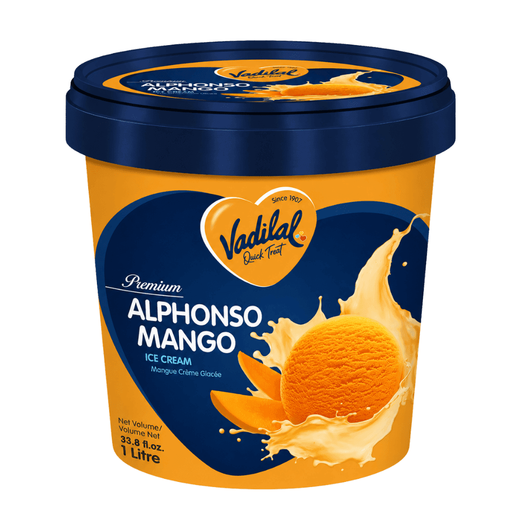 Vadilal Alphonso Mango Icecream 1 ltr buy online USA