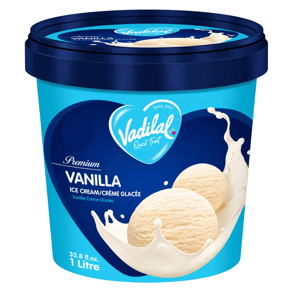 Vadilal Vanilla Icecream 1 ltr buy online USA