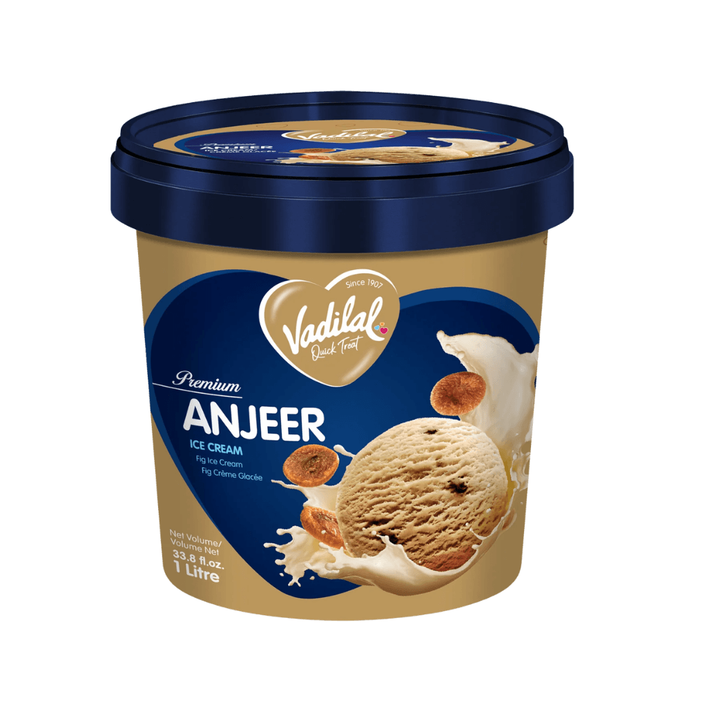 Vadilal Anjeer Icecream 1 ltr buy online USA