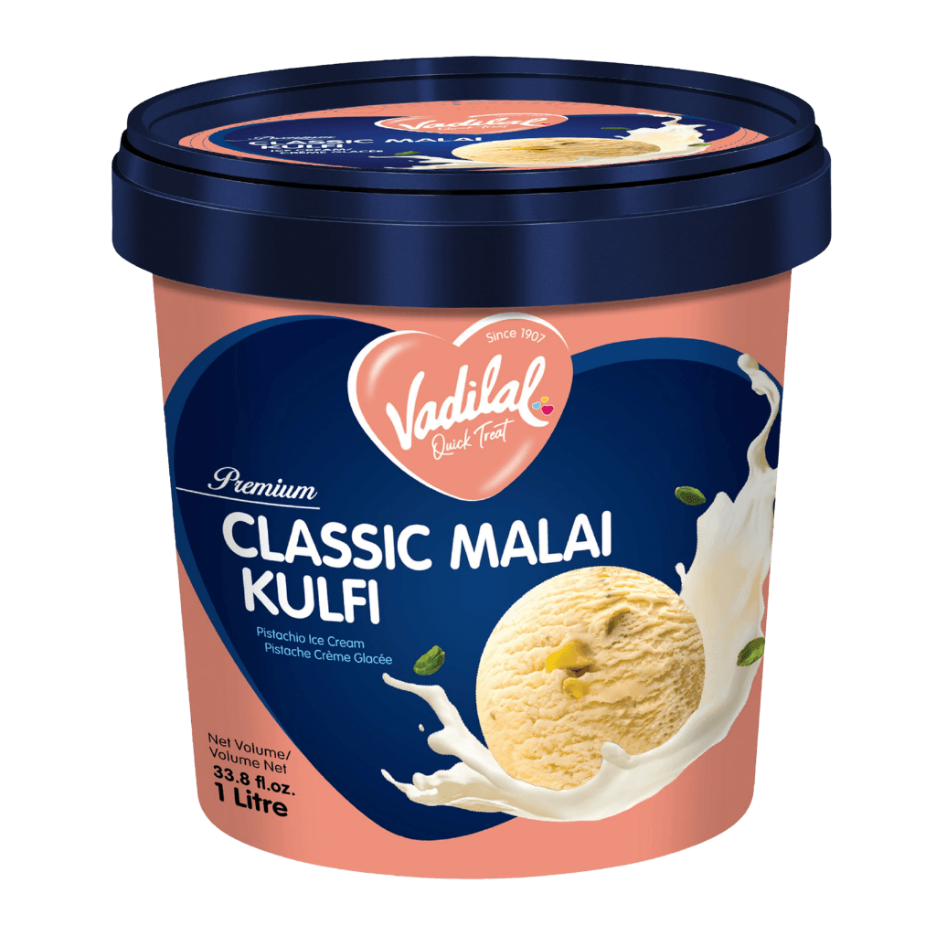 Vadilal Classic Malai Kulfi Ice Cream 1 ltr buy online USA