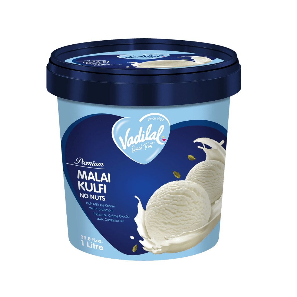 Vadilal Malai Kulfi Icecream 1 ltr buy online USA