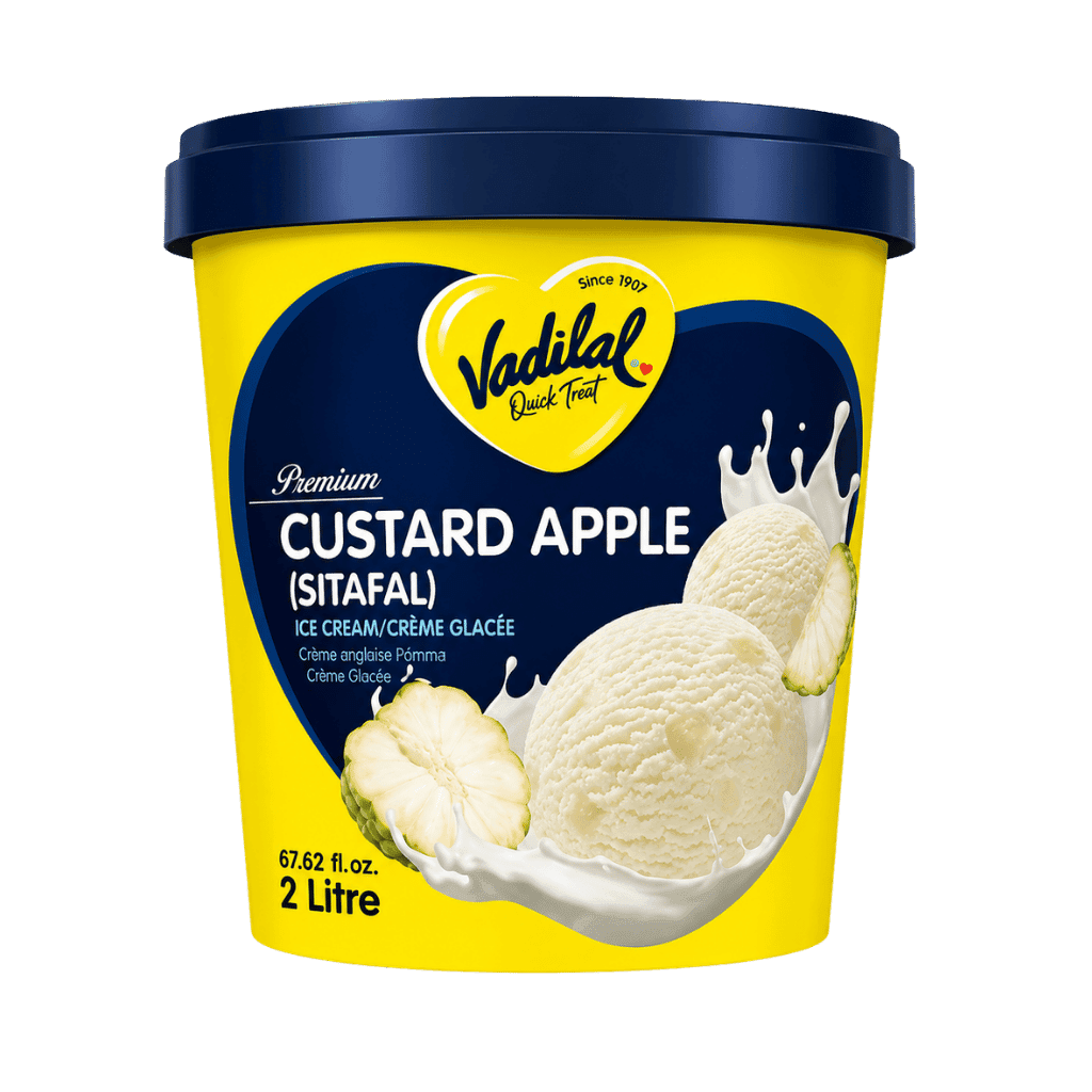 Vadilal Custard Apple Icecream 2 ltr buy online USA