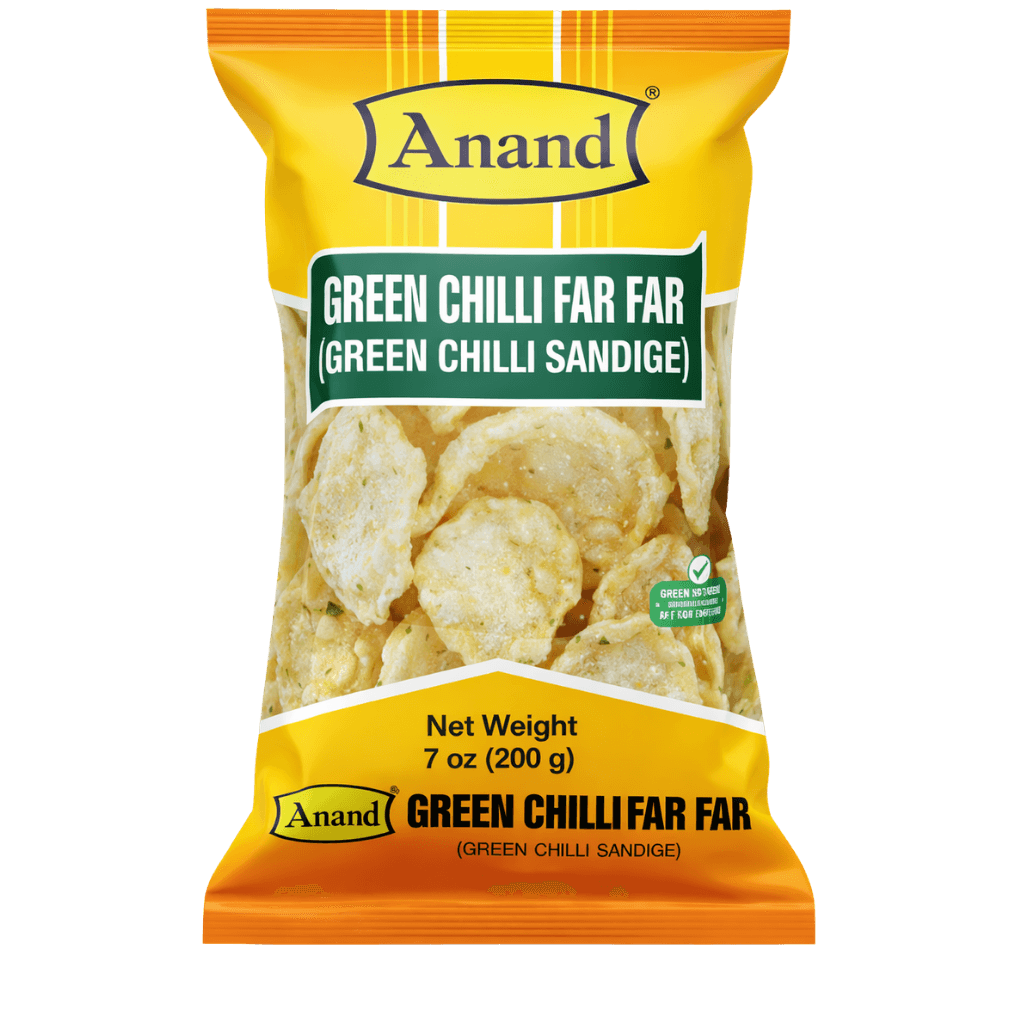 Anand Green Chilli Farfar 200 g buy online USA