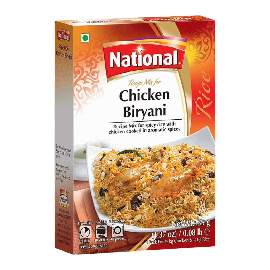 National Chicken Biryani Masala 39 g buy online USA