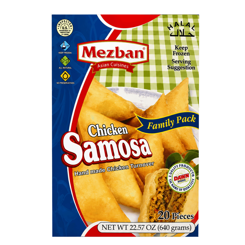 Mezban Chicken Samosa 20 pcs buy online USA
