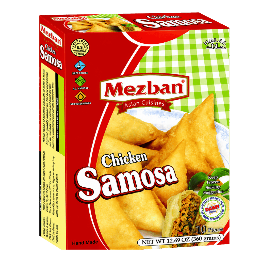 Mezban Chicken Samosa 10 pcs buy online USA