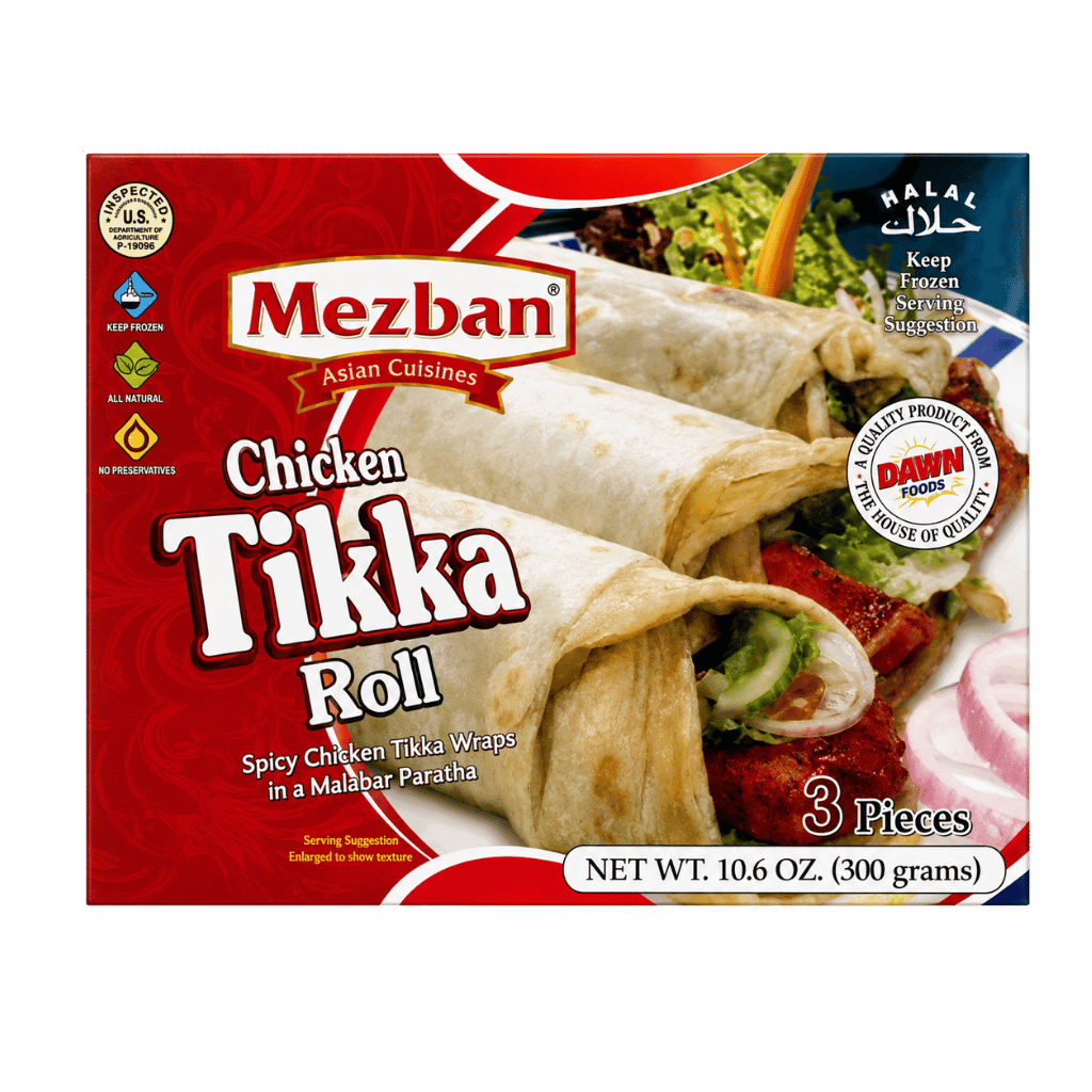 Mezban Chicken Tikka Roll 3 pcs buy online USA