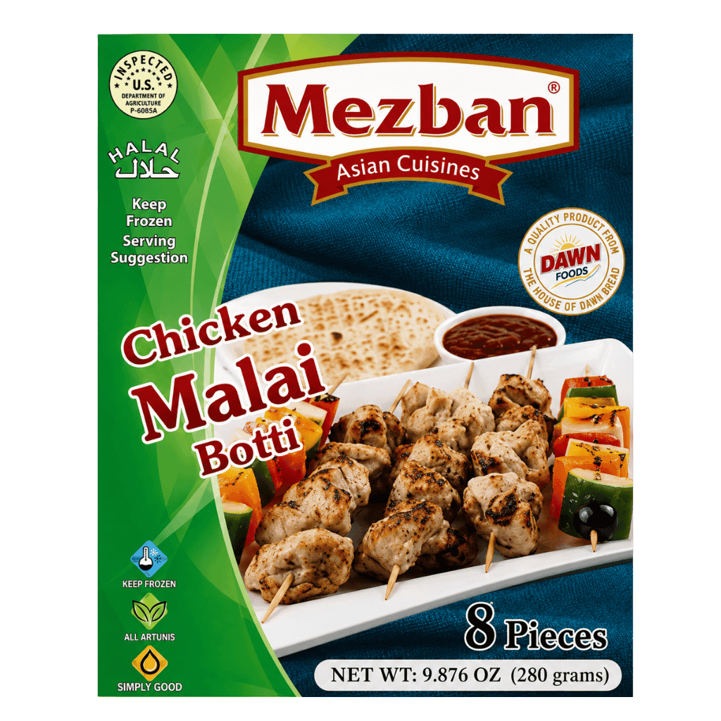 Mezban Chicken Malai Boti 8 pcs buy online USA
