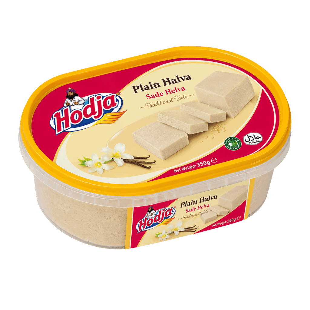 Hodja Plain Halva Sade Helva 350 g buy online USA