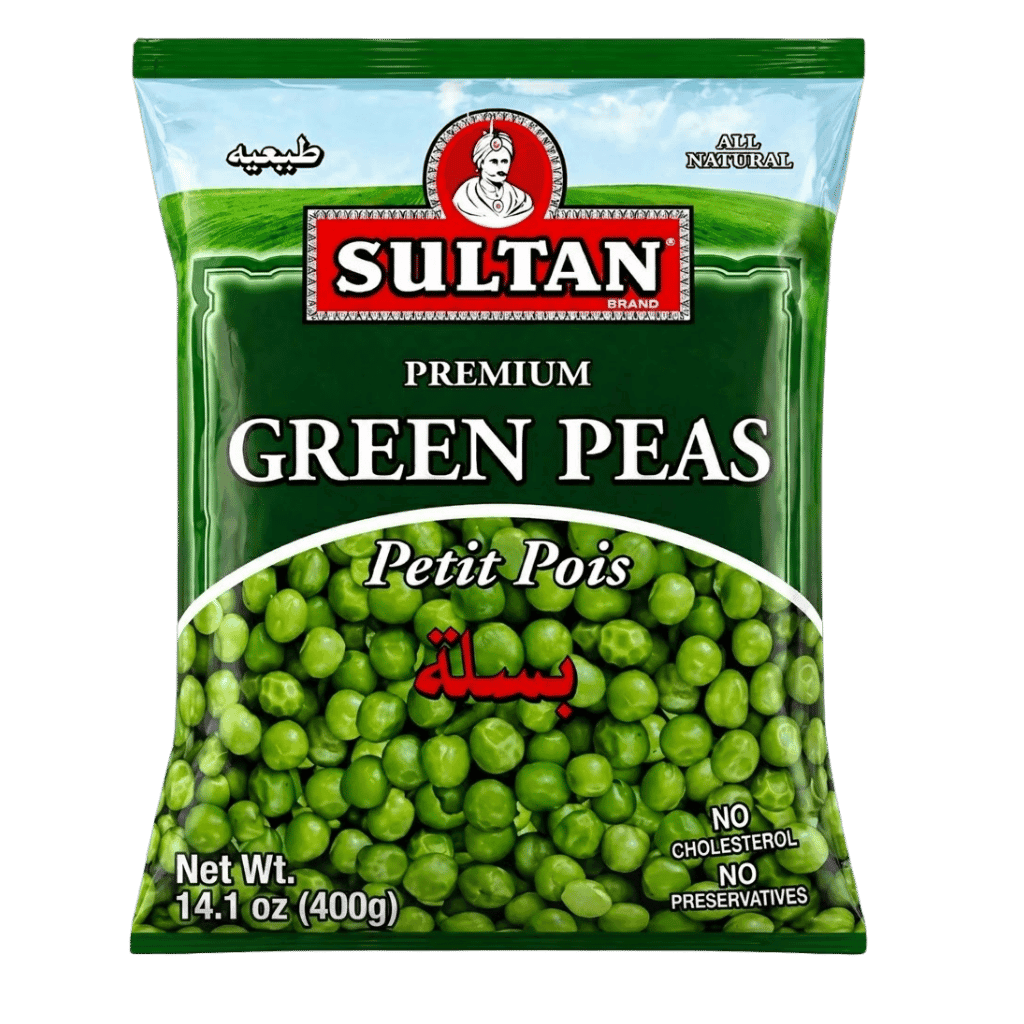 Sultan Green Peas 400 g buy online USA