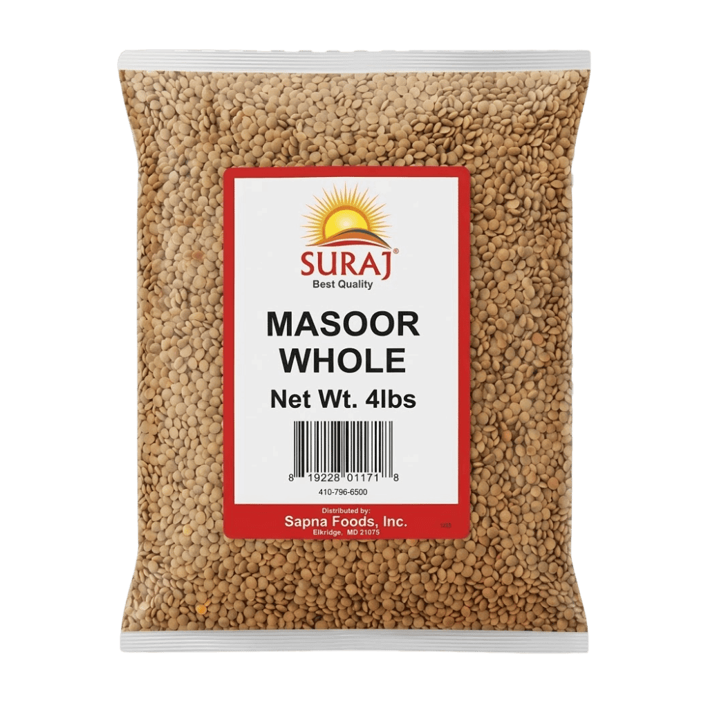 Suraj Masoor Whole 4 lb buy online USA