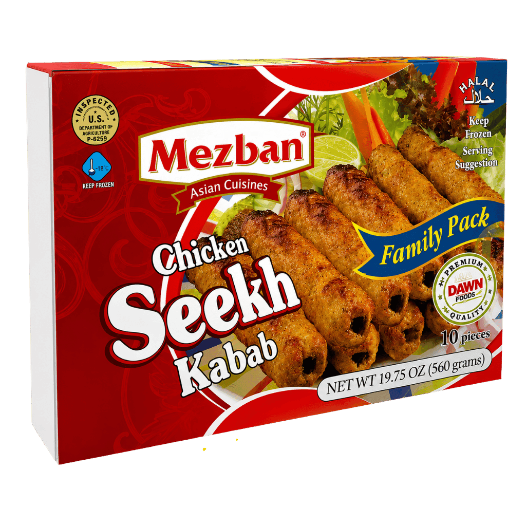 Mezban Chicken Seekh Kabab 560 g buy online USA