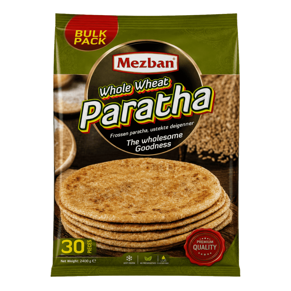 Mezban Whole Wheat Paratha 30 Pcs buy online USA