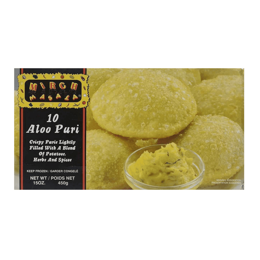 Mirch Masala Aloo Puri 10 pcs buy online USA