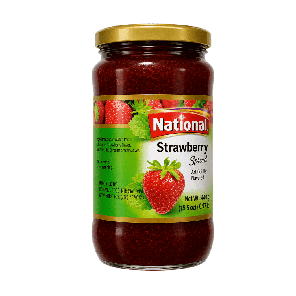 National Strawberry Spread 440 g buy online USA
