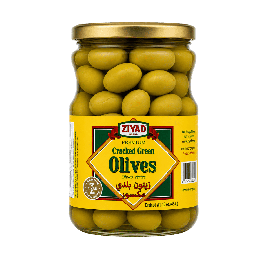 Ziyad Cracked Green Olives 454 g buy online USA