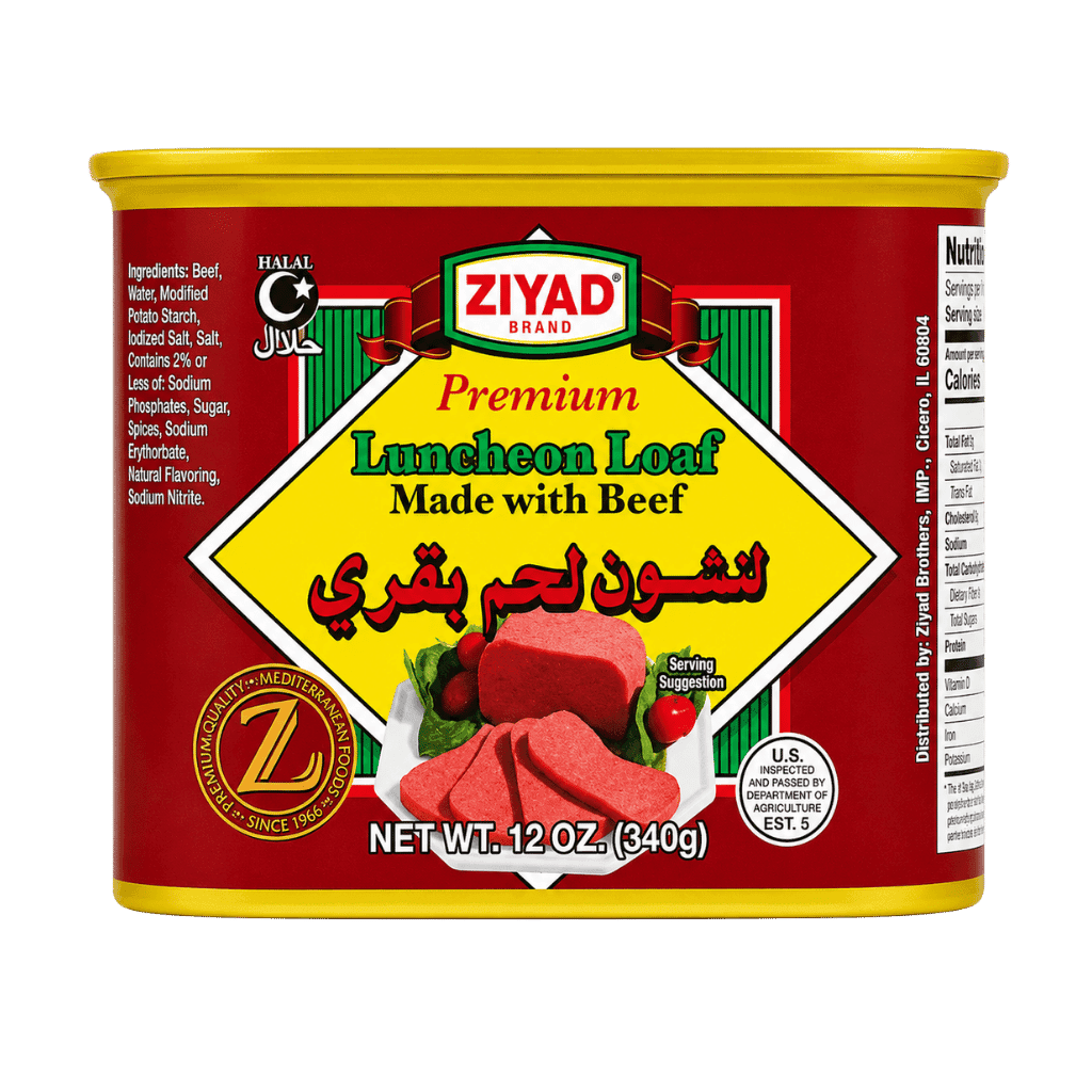Ziyad Luncheon Loaf 340 g buy online USA