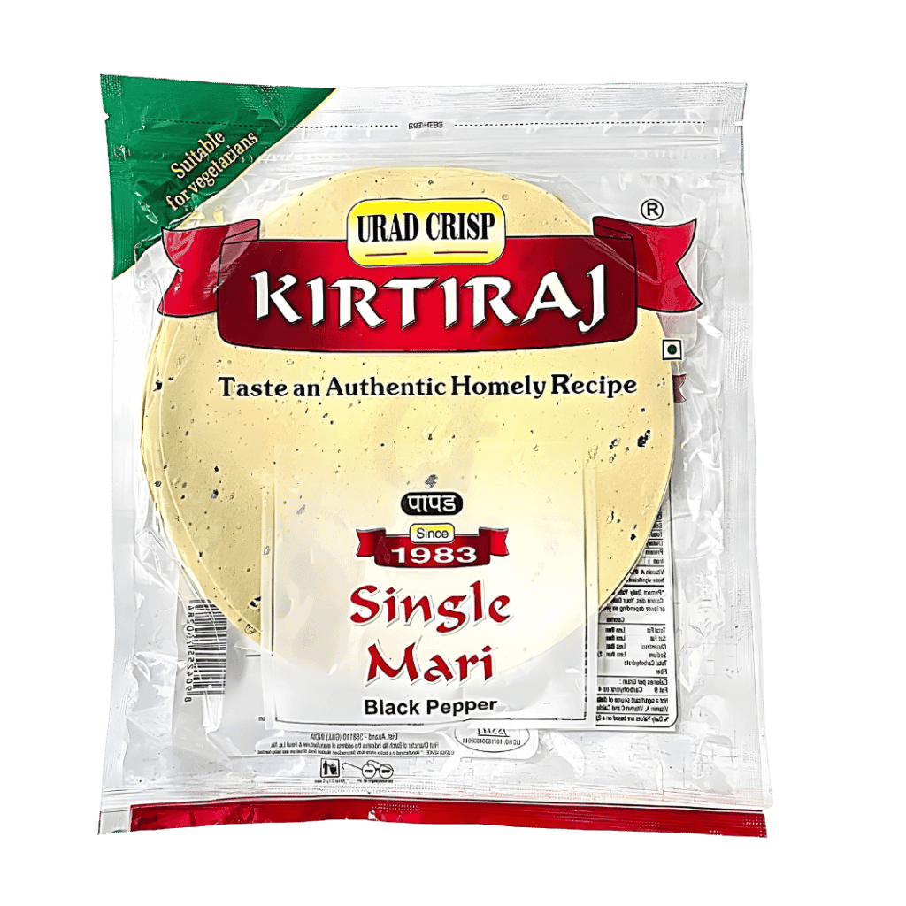 Kirtiraj Single Mari Papad 400 g buy online USA