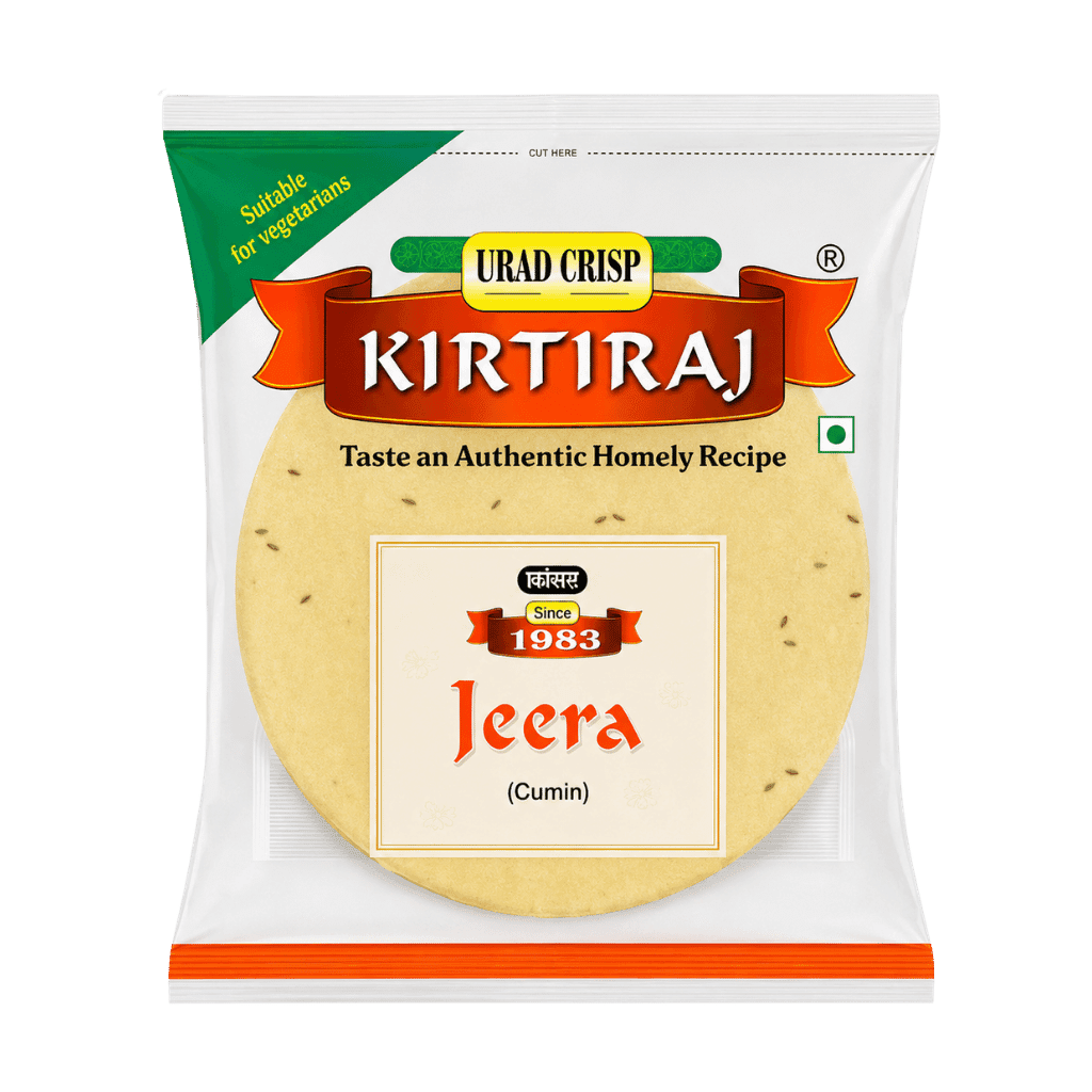 Kirtiraj Jeera Papad 400 g buy online USA