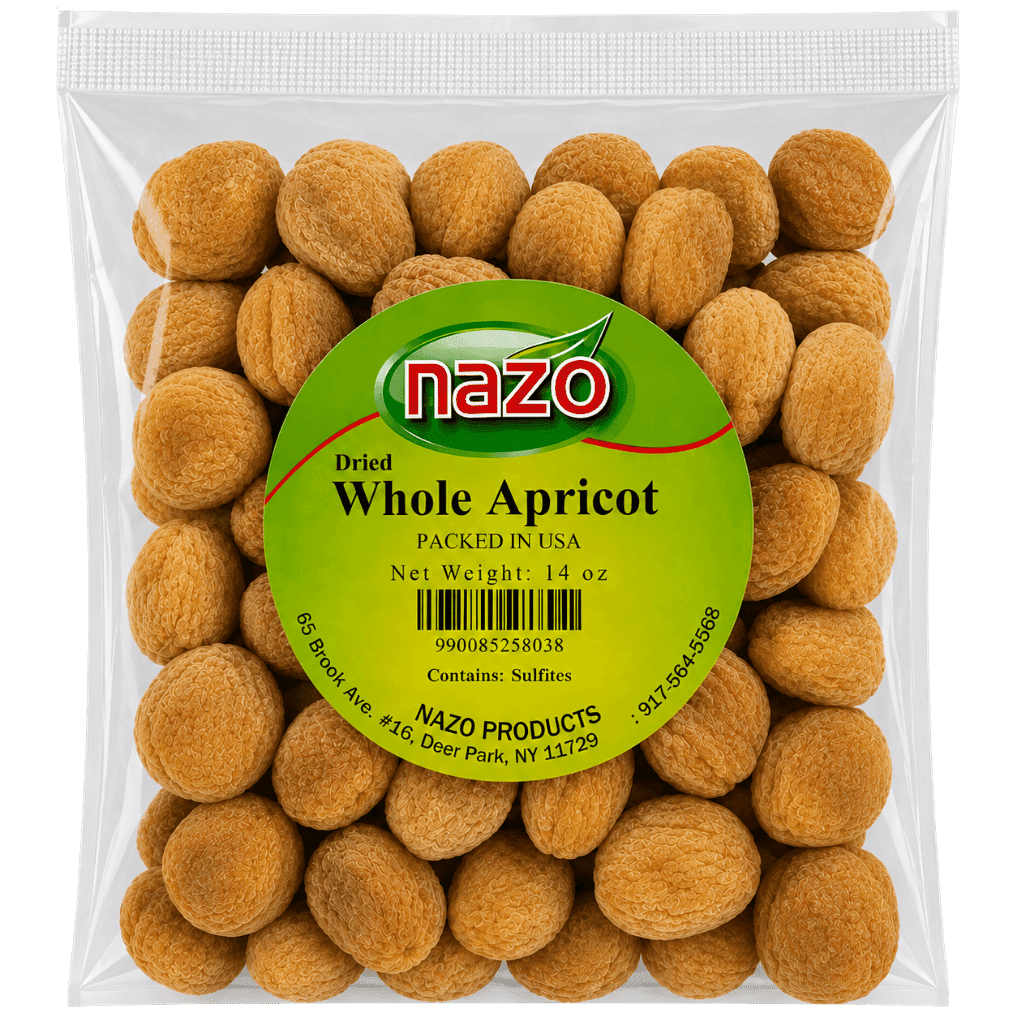Nazo Dried Whole Apricot 14 oz buy online USA