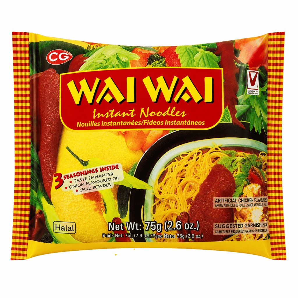 Wai Wai Chicken Noodles Instant 75 g buy online USA
