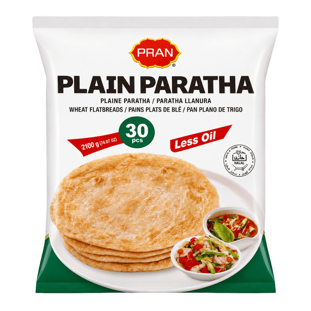 Pran Plain Paratha 30 Pcs 2100 g buy online USA
