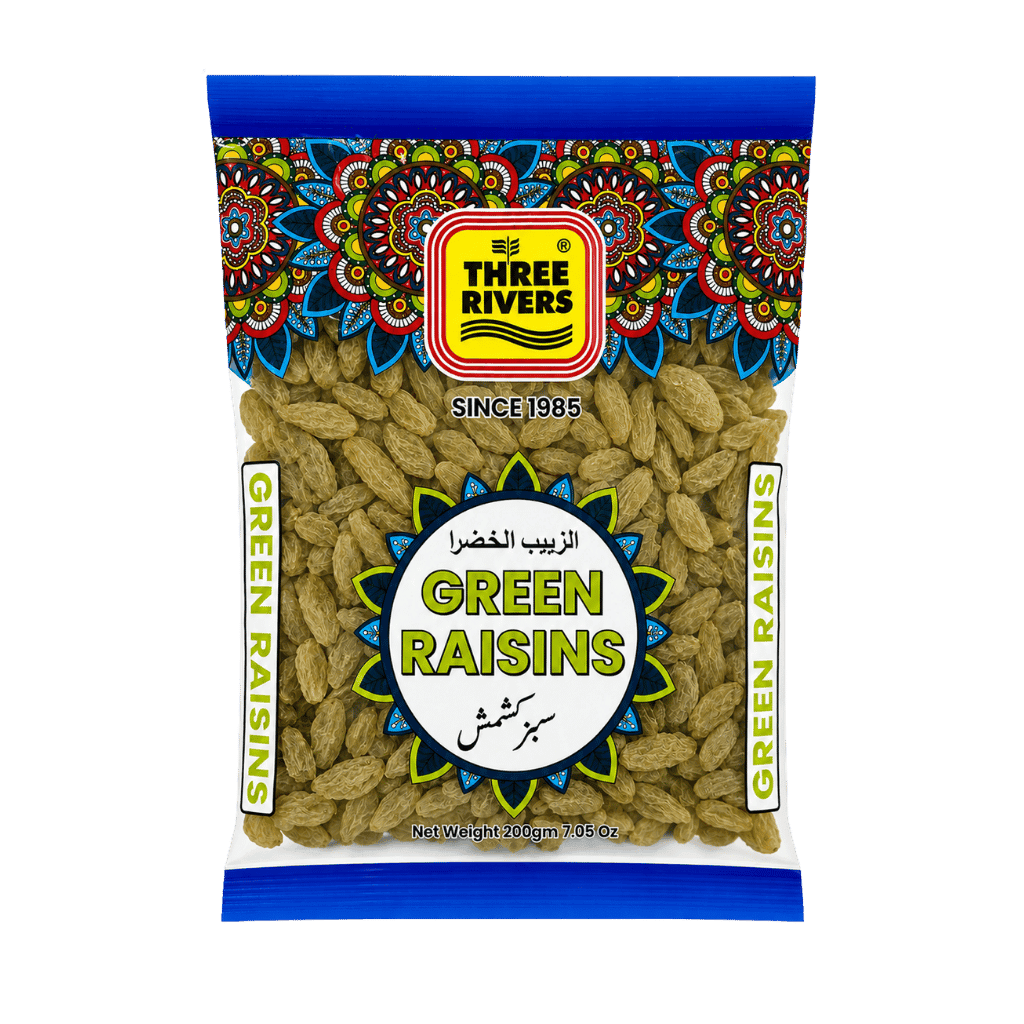 Three Rivers Green Raisins 200 g buy online USA