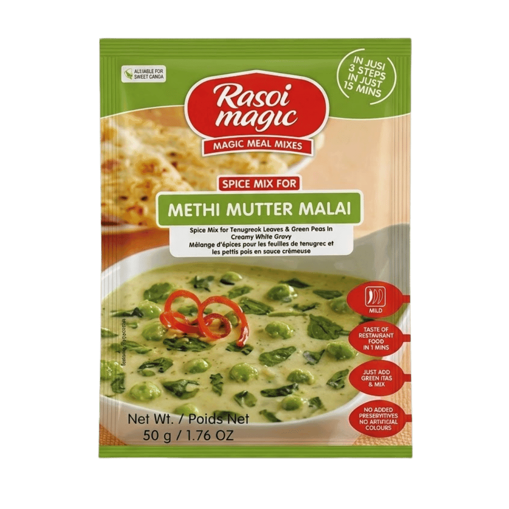 Rasoi magic Methi Mutter Malai Masala 50 g buy online USA